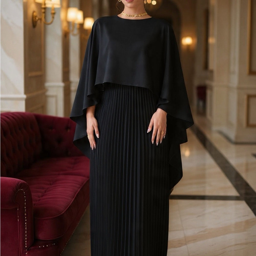 Elegant Black Maxi Dress